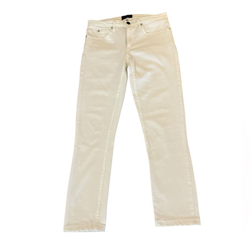 Theory White Denim Jeans Womens Size 26